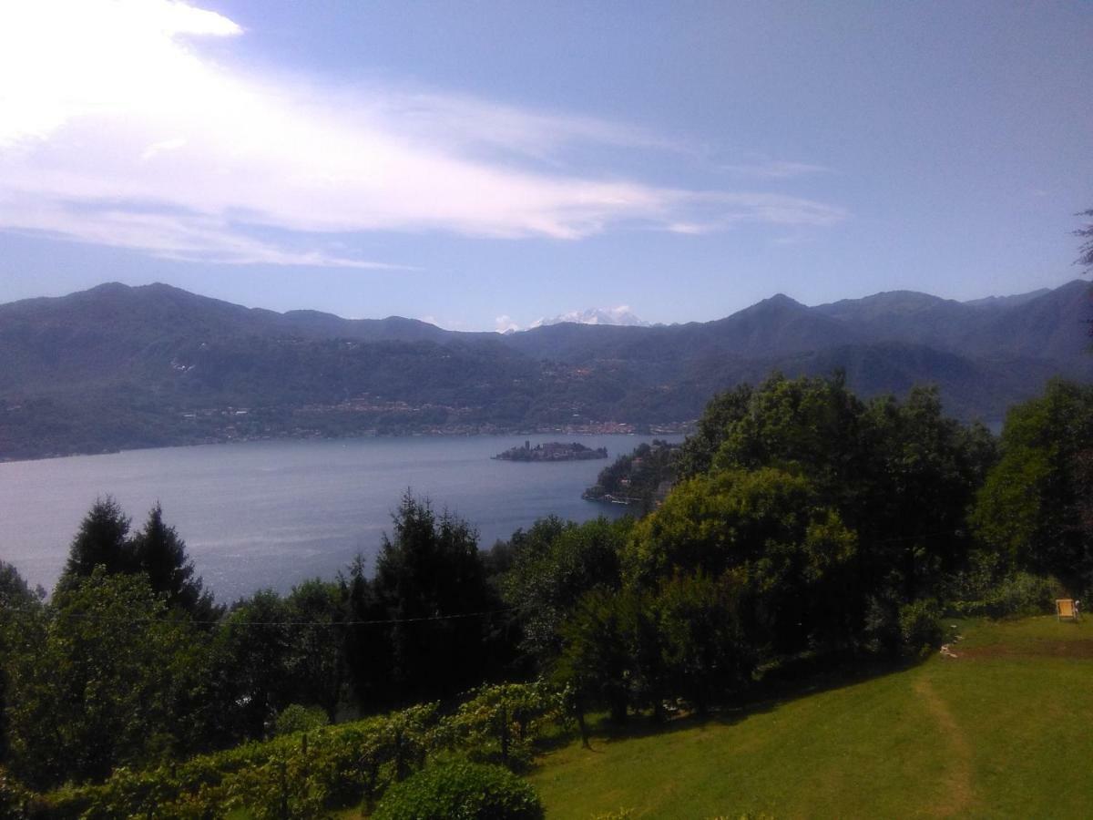 Terrazza Sul Lago Ameno Bagian luar foto